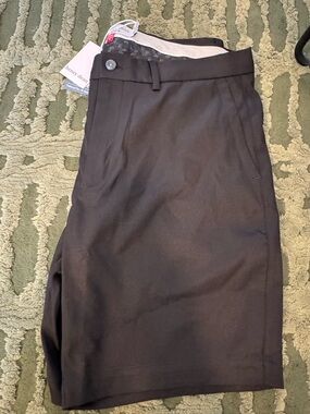 Black Pencil Skirt with Side Slit